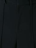 high low hem cropped trousers