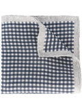 gingham check scarf 