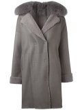 fur collar coat