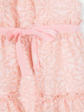 jacquard flared dress