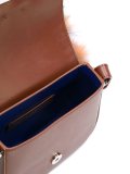 striped detail shoulder bag