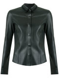 leather shirt