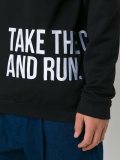'Take The Cash And Run'套头衫