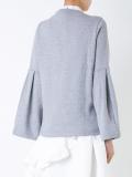 bell sleeve sweatshirt