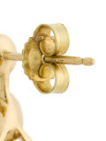 double pearl earring