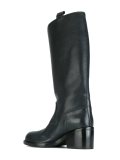 chunky heel knee high boots