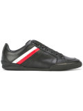 stripe panel lace-up sneakers