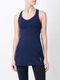 embroidered back tank top