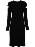 cutout detail dress