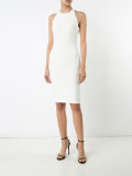 fitted sleeveless dress