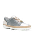 metallic sneakers
