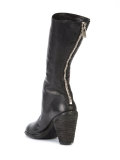 rear zip boots