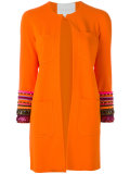 embellished cuff jacket