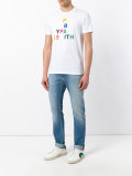 letter print T-shirt