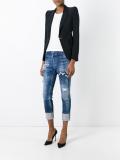 London stonewashed ripped jeans