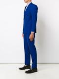 double breasted two-piece suit