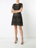 short sleeve lace dress