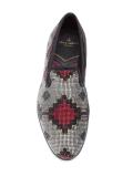 Swarovski crystal embellished slippers