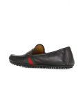 Web horsebit driving loafers