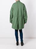 loose-fit parka coat