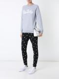 lighting motif sweatpants