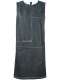 denim shift dress