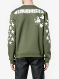star printed sweatshirt