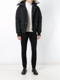 hooded short coat
