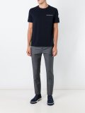 sleeve print T-shirt