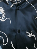lion print bomber jacket