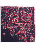 butterfly print scarf