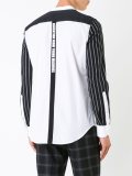 pleated front shirt