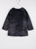 fur effect cape