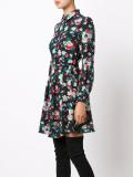 floral print shirt dress