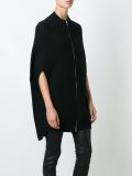 cocoon-style knit jacket 