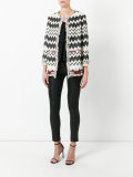 zigzag tweed jacket 