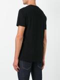 metallic lion print T-shirt