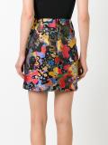 jacquard a-line skirt