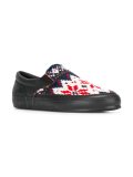 intarsia slip on sneakers
