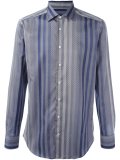 striped button down shirt