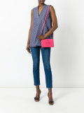logo front cross body bag