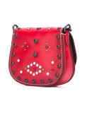 studded saddle cross body bag