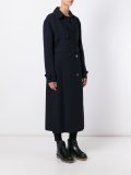 long belted trench coat