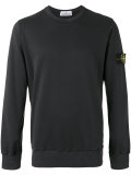 logo patch sweatshirt