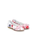 floral print ballerinas