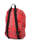 abstract print backpack