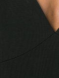 halterneck fitted dress 