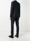 contrast lapel suit