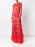 floral print maxi dress