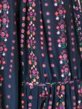 tie waist floral dress